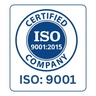 Sello ISO 9001:2015 Certified Company