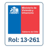 Sello Ministerio de Vivienda y Urbanismo - Rol 13-261